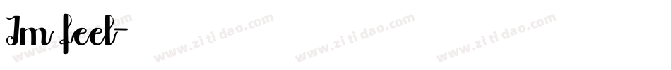 Im feel字体转换
